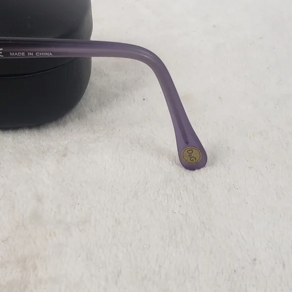 Authentic Pre-owned Dolce & Gabbana D&G purple blue eyeglasses - Picture 7 of 9